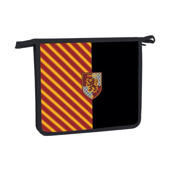 Папка для тетрадей Пластиковая А5ф Hatber 1 отделение на молнии -Гарри Поттер- в индив.упак. , 